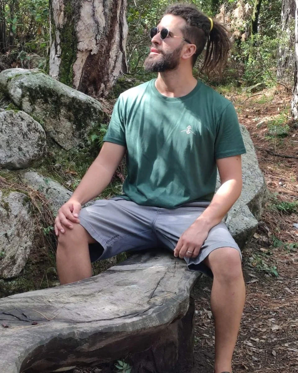 Camiseta orgánica - Verde Mineral - Imagen 6