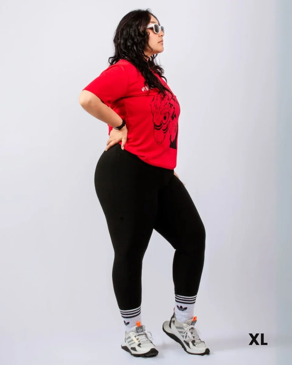 Leggins Plus Size Control Abdomen, Bolsillo y Antitransparencia - Imagen 7