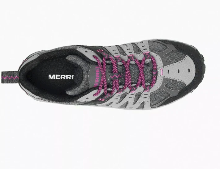 ZAPATILLA MERRELL ACCENTOR 3 SPORT GTX MUJER GRIS-FUCSIA - Imagen 3