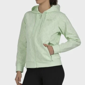 SUDADERA +8000 LINON MUJER VERDE PASTEL