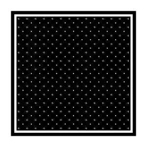 Pañuelo Cuadrado de Seda Pura SilkSilky Estampado de Marca - Tamaño 90x90cm