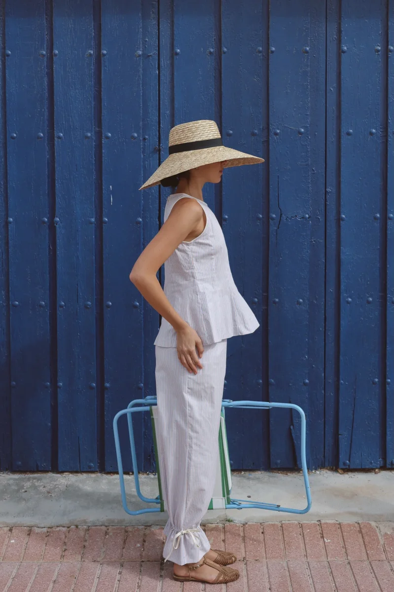 Top Brisa Rayas Azul - Imagen 5