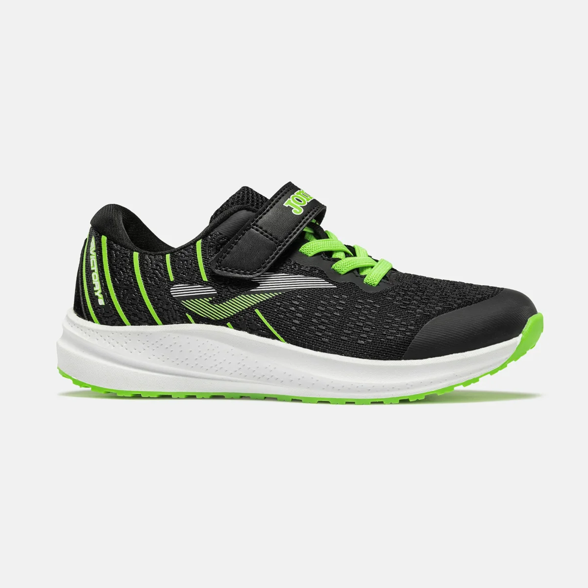 ZAPATILLA JOMA VICTORY JR Negro-verde - Imagen 3