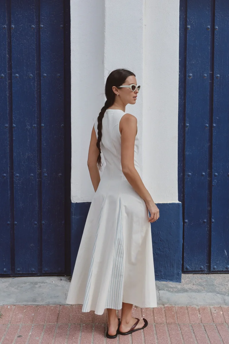 Vestido Cinqueterre Crudo - Imagen 6