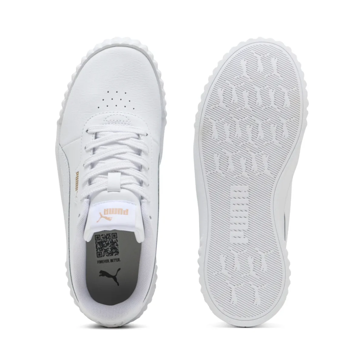 ZAPATILLA PUMA CARINA 3.0 JR blanco - Imagen 4