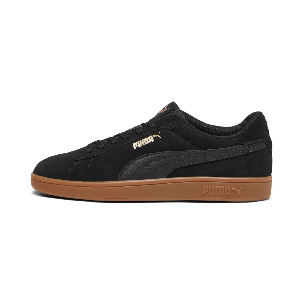 ZAPATILLA PUMA PUMA SMASH 3.0 Black-Gold - Imagen 3