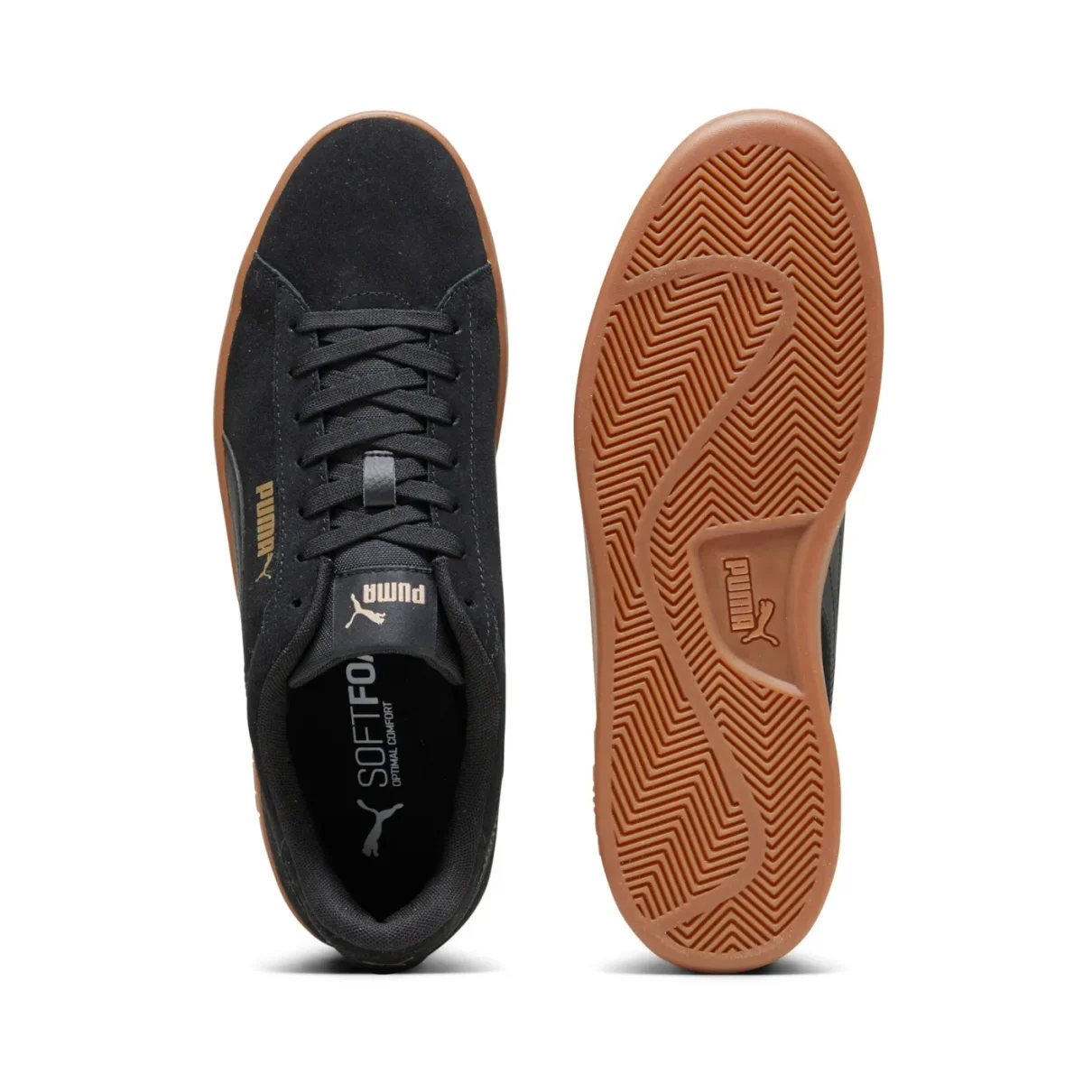 ZAPATILLA PUMA PUMA SMASH 3.0 Black-Gold - Imagen 4