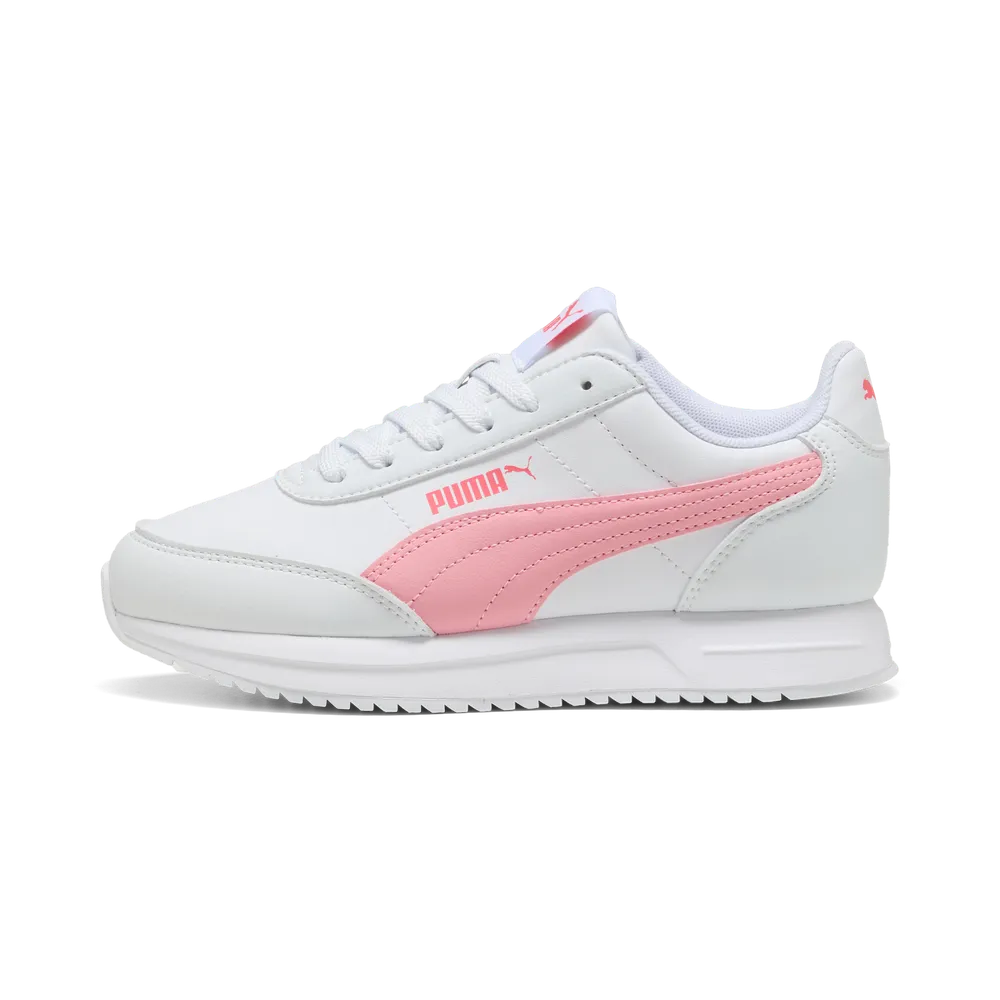ZAPATILLA PUMA R78 LIGHTWIND SL Jr White-Pink - Imagen 3