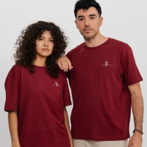 Camiseta orgánica - Burdeos