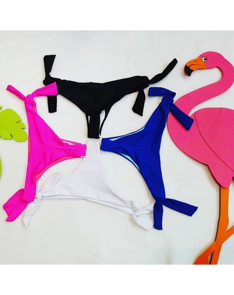 TANGA BRONCEADORA BRASILEÑA DE ATAR EN LATERALES - Imagen 3