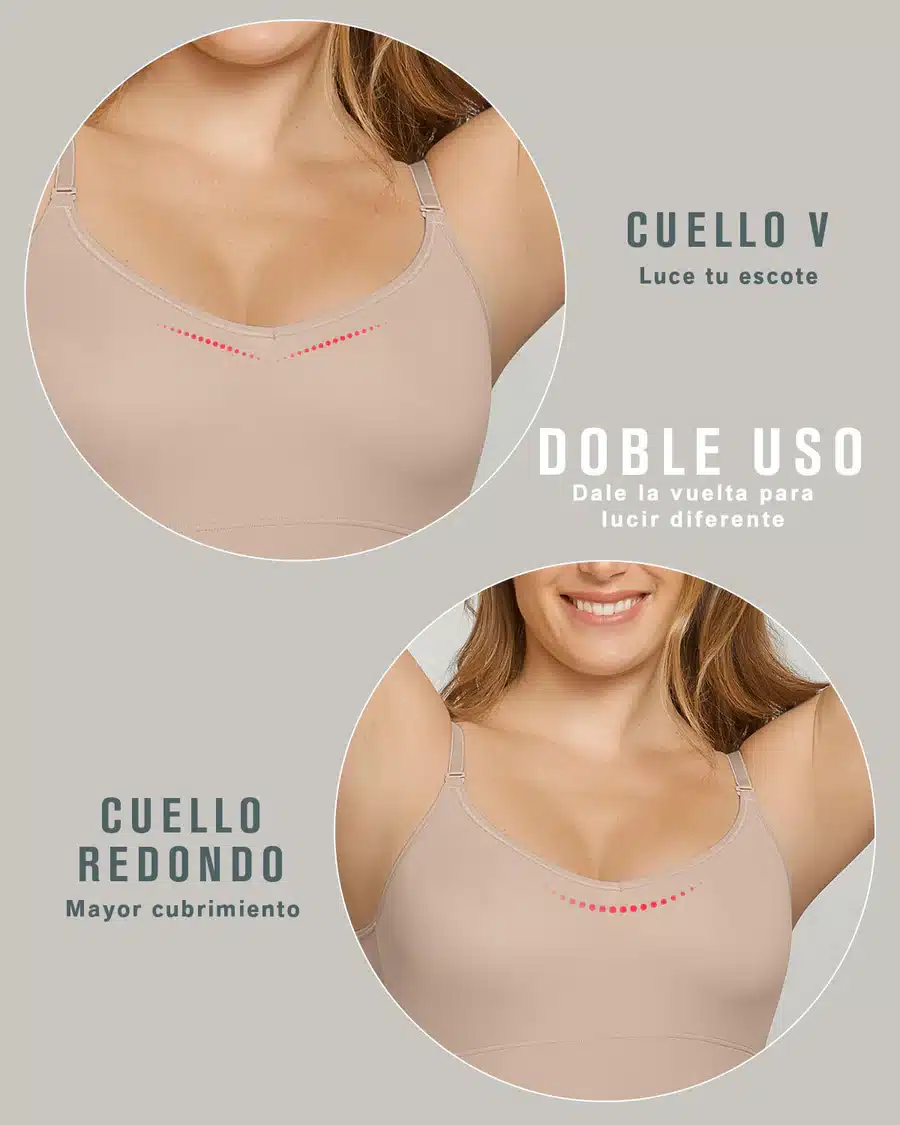 Camiseta de Compresión para Mujer Control de Abdomen y Estilo Irresistible 15824 - Imagen 5