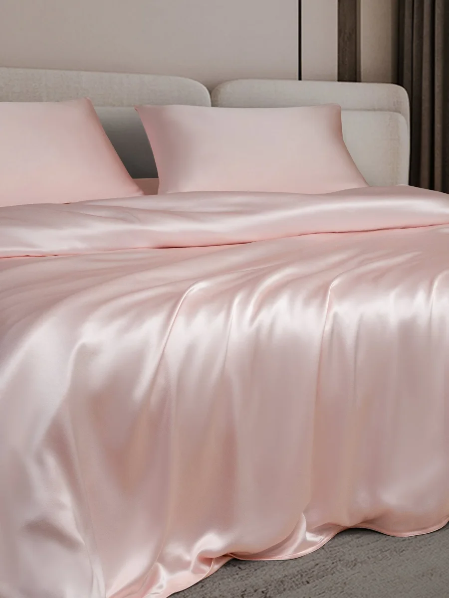 25Momme Juego De Seda De 3 Piezas: Funda Nórdica+2x Fundas De Almohada - Imagen 9