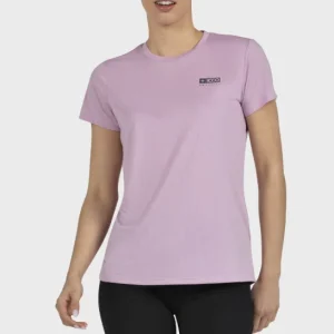 CAMISETA +8000 MUJER GUANDA MALVA/MARFIL