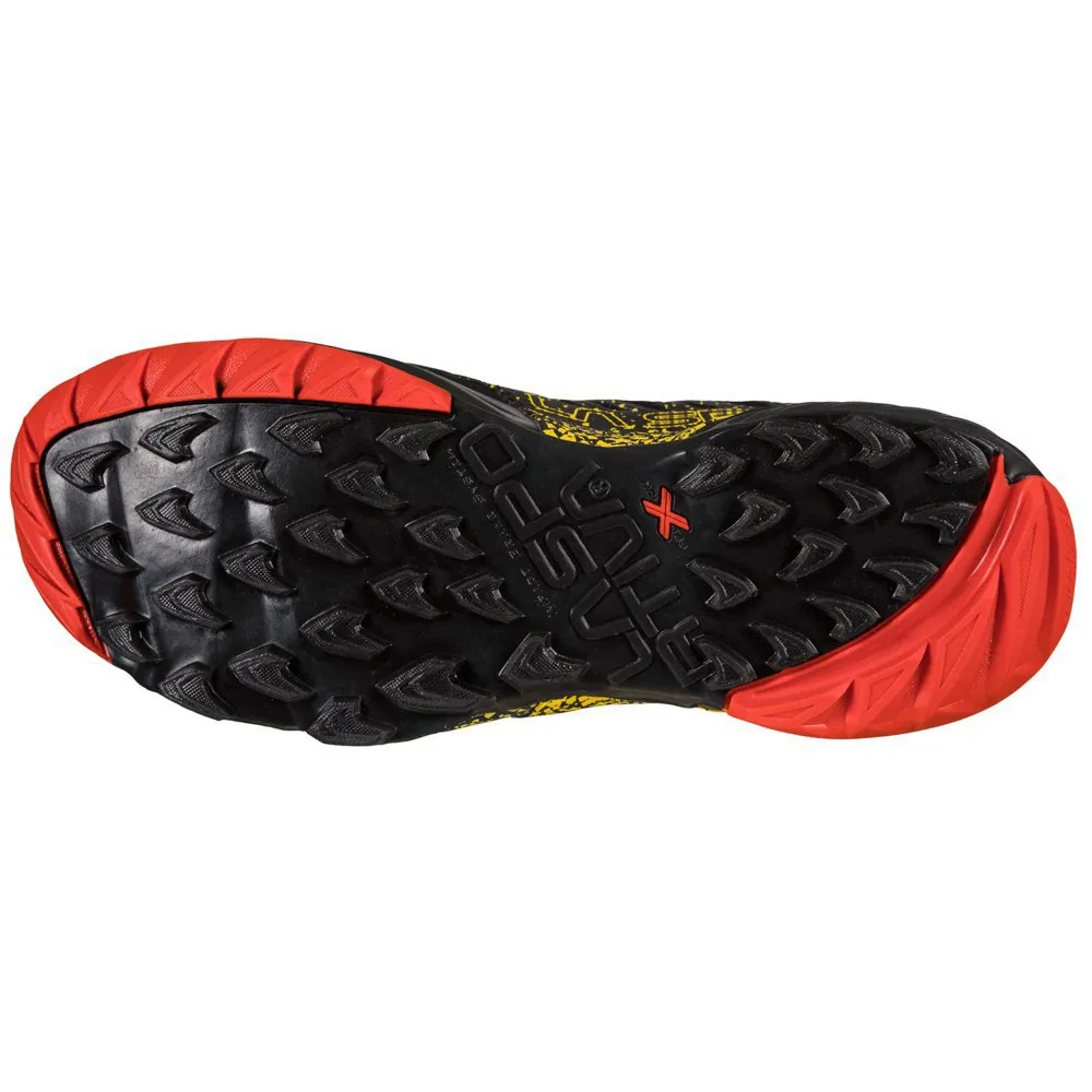 Zapatillas trail running La Sportiva AKASHA II (amarillo-negro) - Imagen 4