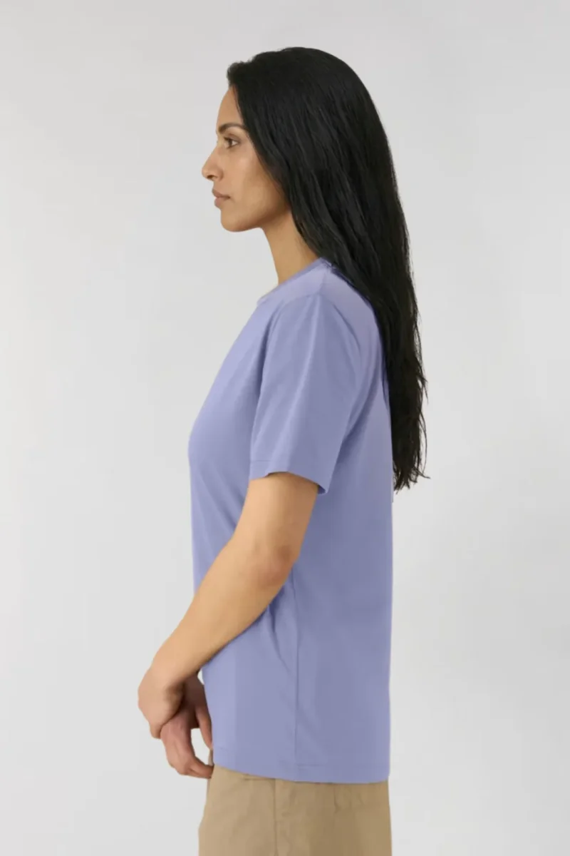 Camiseta algodón orgánico - Lavanda - Imagen 5