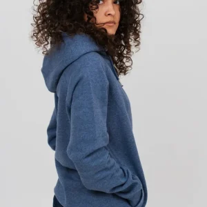 Sudadera orgánica - Azul Jaspeado
