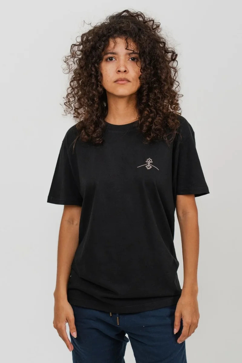 Camiseta orgánica - Negro - Imagen 5