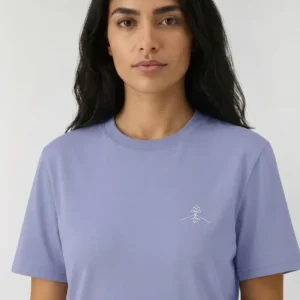 Camiseta algodón orgánico - Lavanda