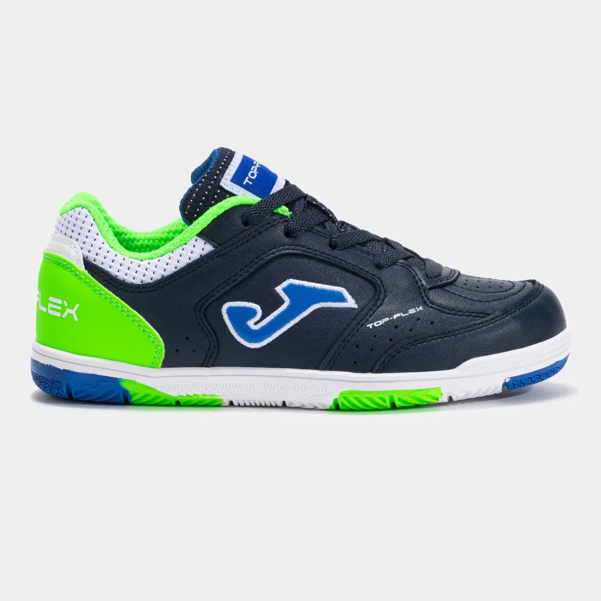 ZAPATILLAS JOMA TOP FLEX JR MARINO-VERDE
