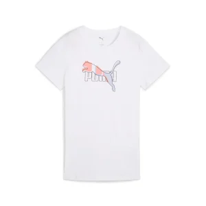 CAMISETA PUMA ESS LOGO LAB TEE w (3 COLORES)