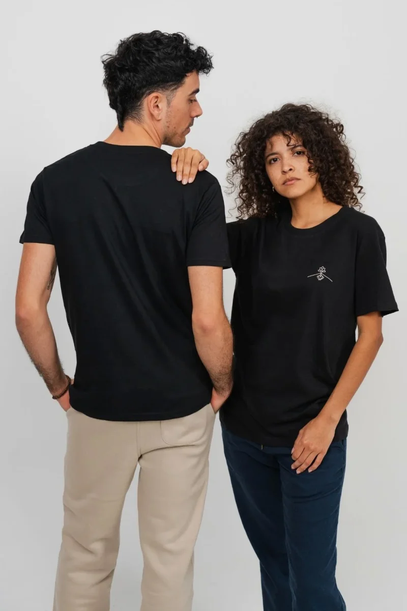 Camiseta orgánica - Negro - Imagen 6