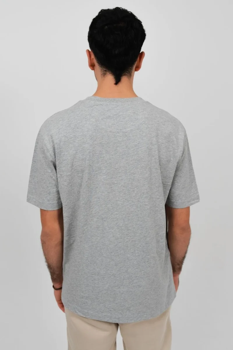 Camiseta orgánica - Gris Jaspeado - Imagen 6