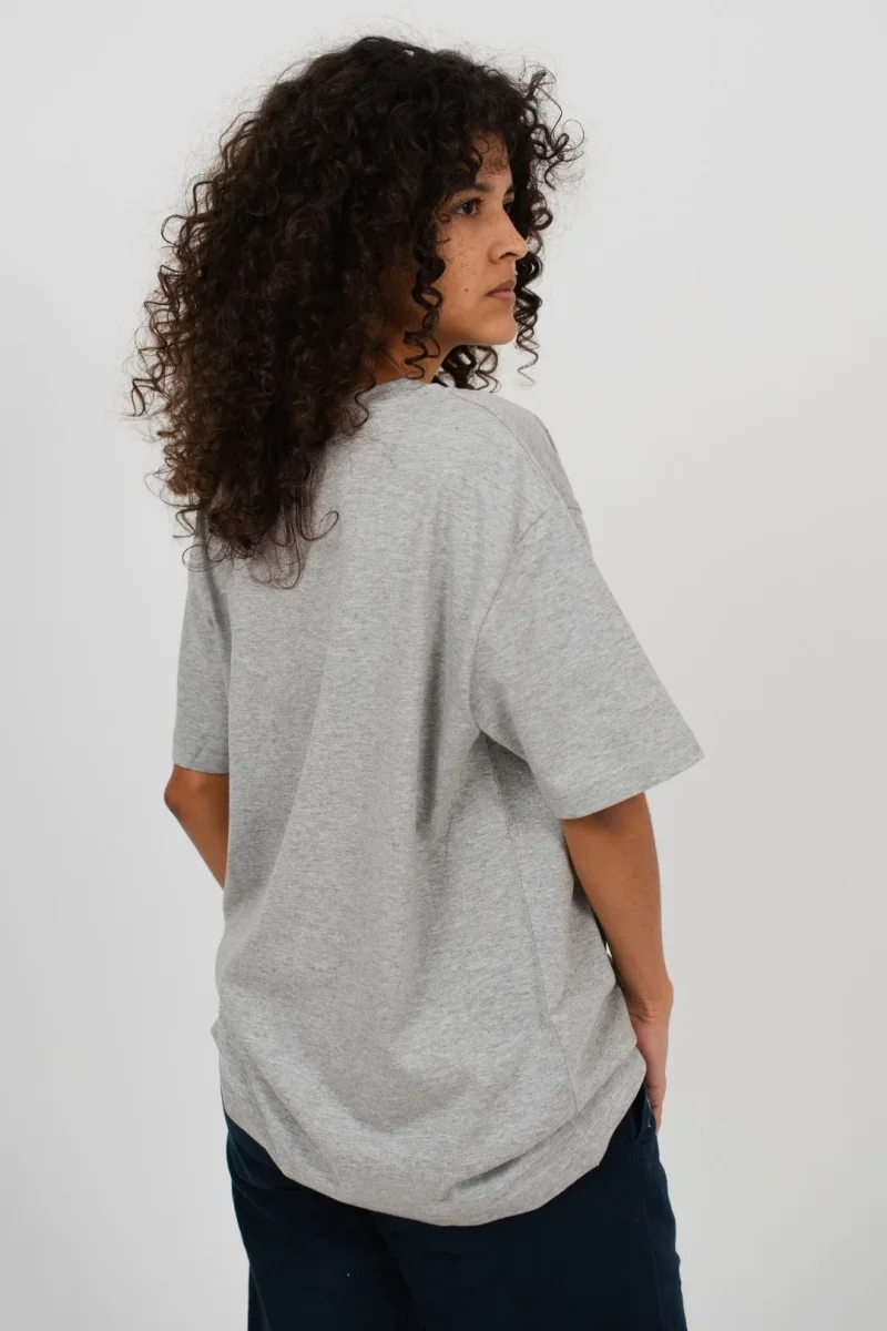 Camiseta orgánica - Gris Jaspeado - Imagen 5