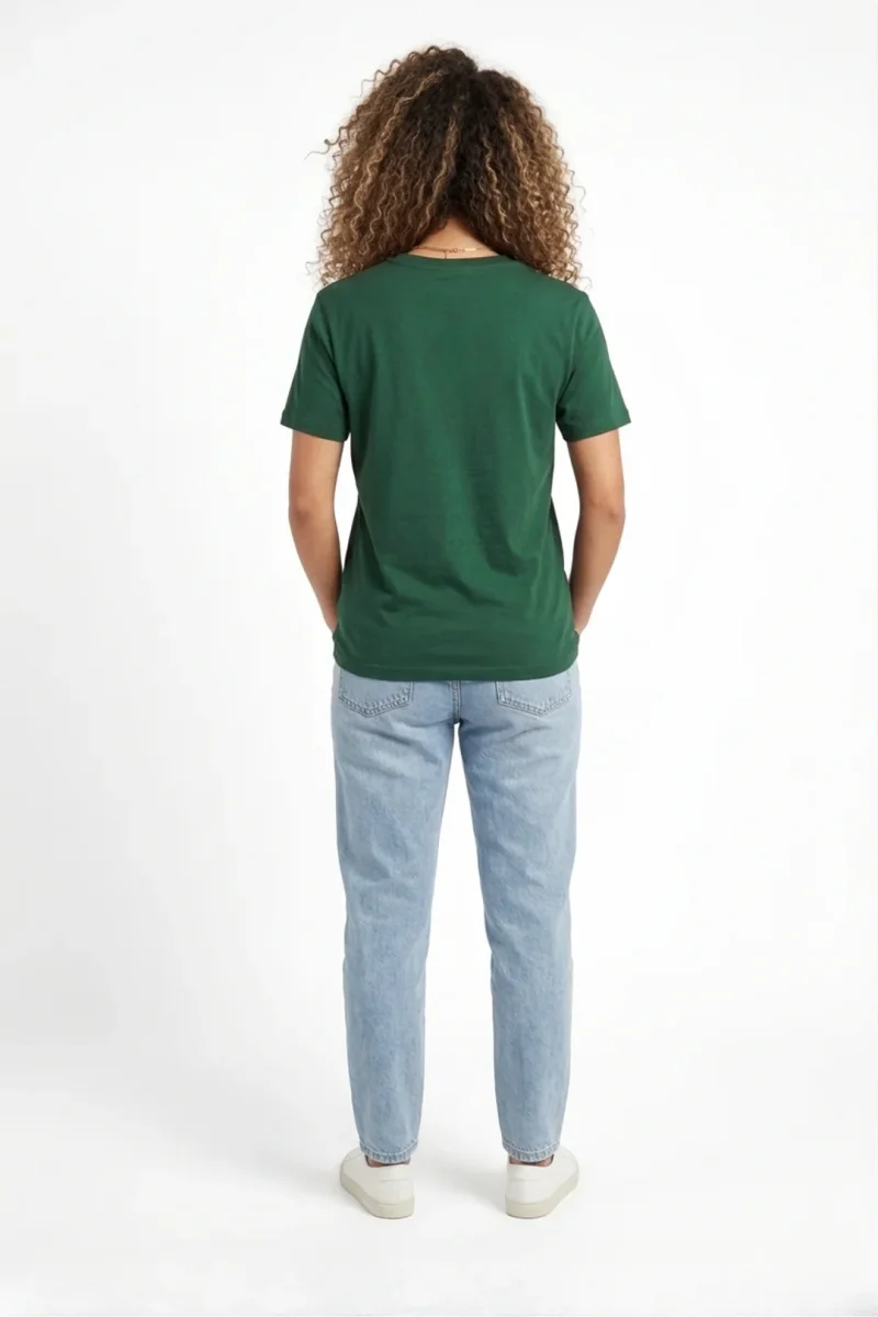 Camiseta orgánica - Verde Mineral - Imagen 4