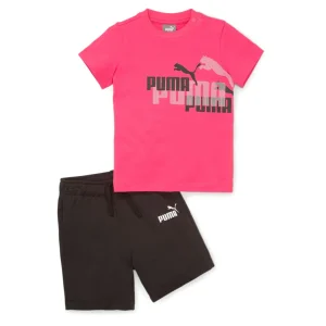 Conjunto bebé Puma MINICATS ESS+SET rosa