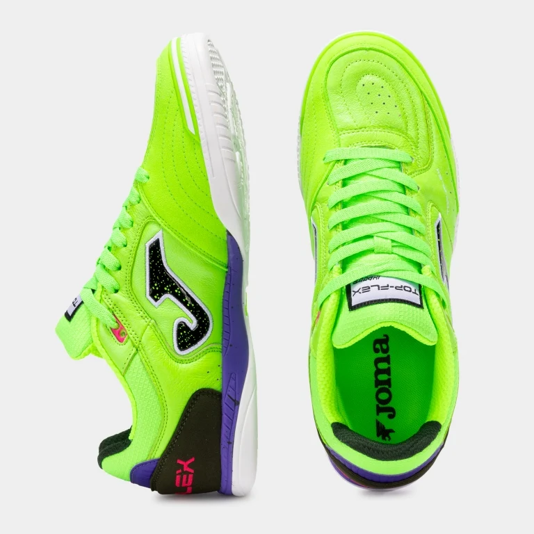 ZAPATILLA JOMA FUTBOL SALA TOP FLEX 11VERDE - Imagen 4