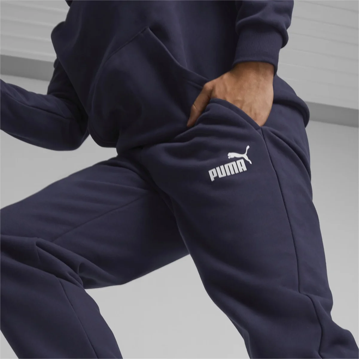 Chándal hombre Puma FEEL GOOD HOODED SUIT marino - Imagen 4