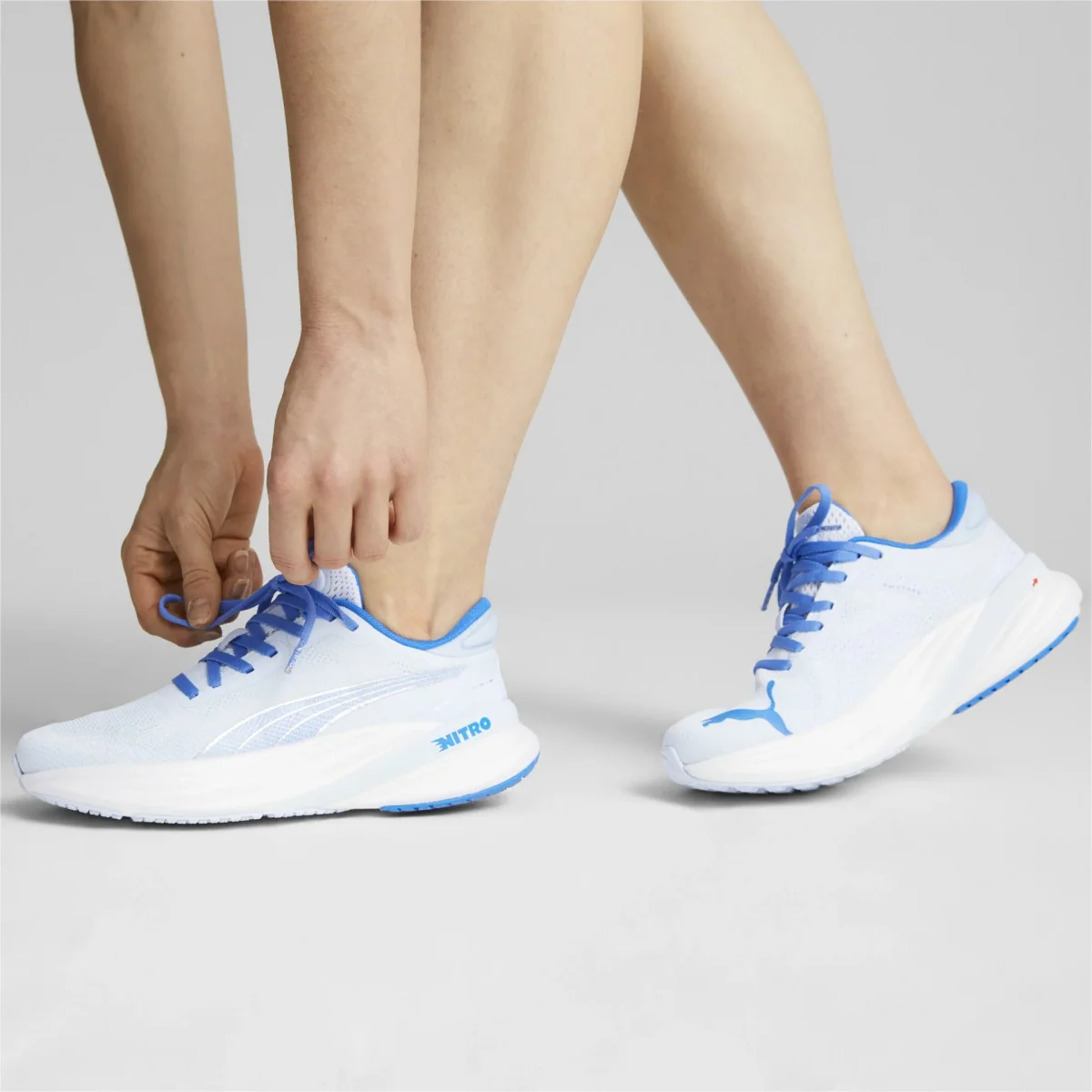 Zapatillas running mujer Puma MAGNIFITY NITRO 2 WNS icy blue - Imagen 5