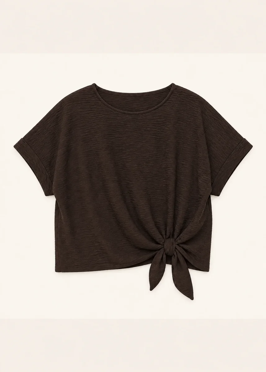 Blusa nudo fluida - Imagen 5