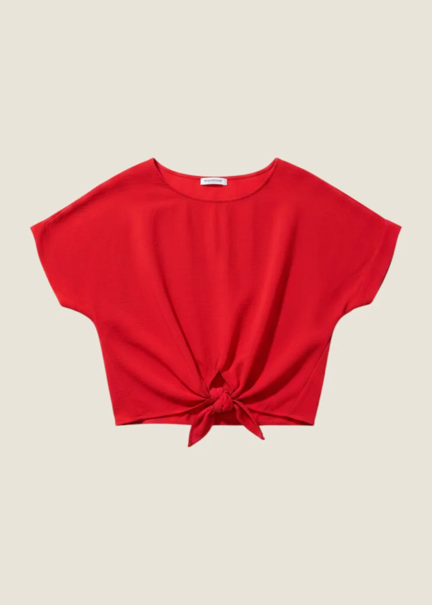 Blusa nudo fluida - Imagen 8
