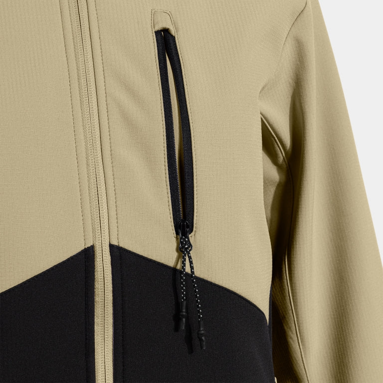 CHAQUETA JOMA MUJER SOFT SHELL EXPLORER BEIGE - Imagen 5