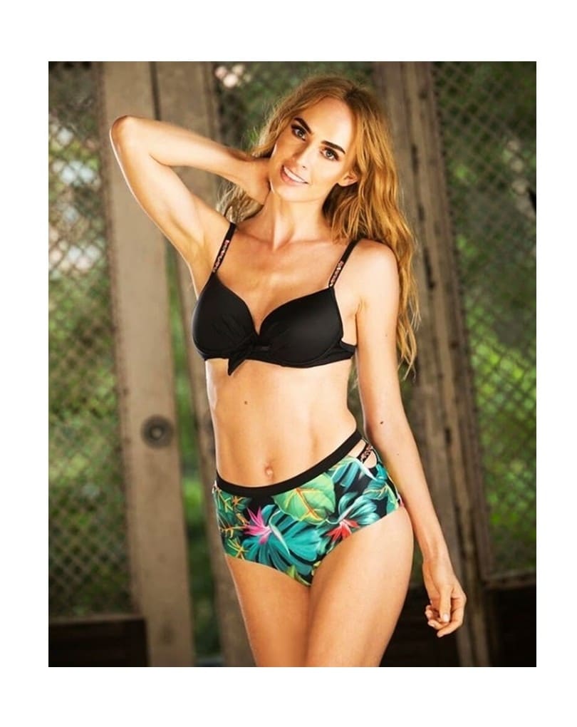 BIKINI REALCE PERFECTO COPA VARILLA Y BRAGA PIN-UP 2321