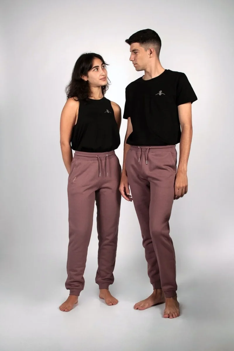 Pantalón algodón orgánico - Amatista Rosa - Imagen 4