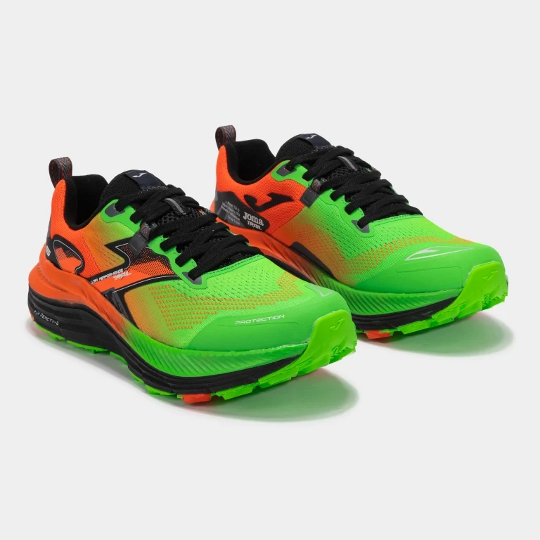 ZAPATILLAS JOMA TR-5 MEN NARANJA-VERDE - Imagen 3