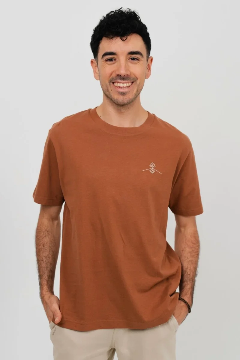 Camiseta orgánica - Caramelo - Imagen 2