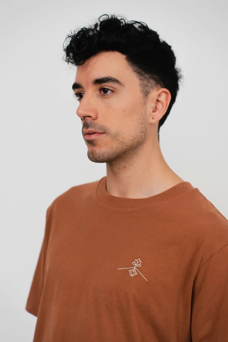 Camiseta orgánica - Caramelo - Imagen 5