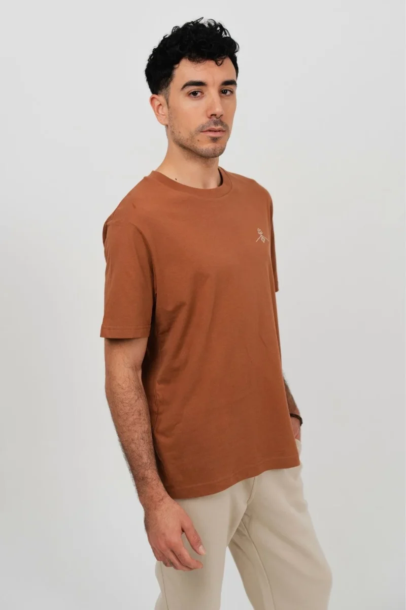Camiseta orgánica - Caramelo - Imagen 6