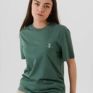 Camiseta algodón orgánico - Verde Étnico