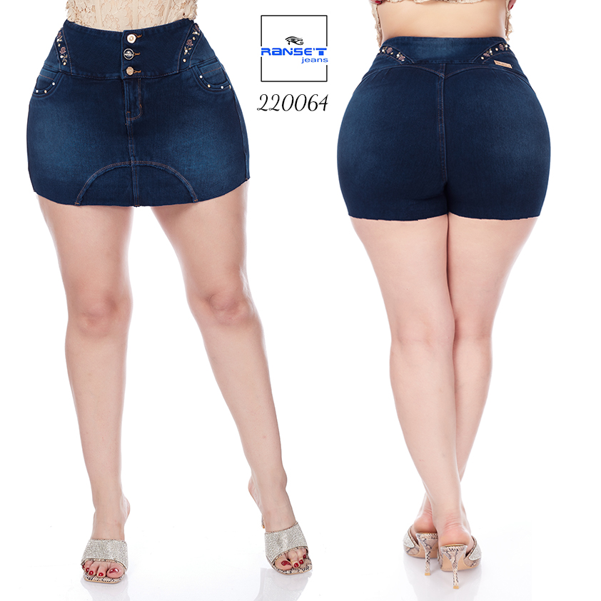 Falda short Vaquera - Imagen 4