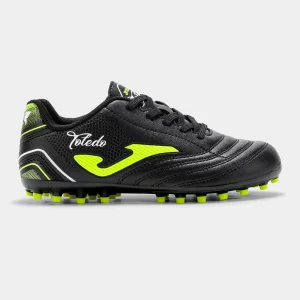 BOTA FUTBOL JOMA TOLEDO JR AG negro