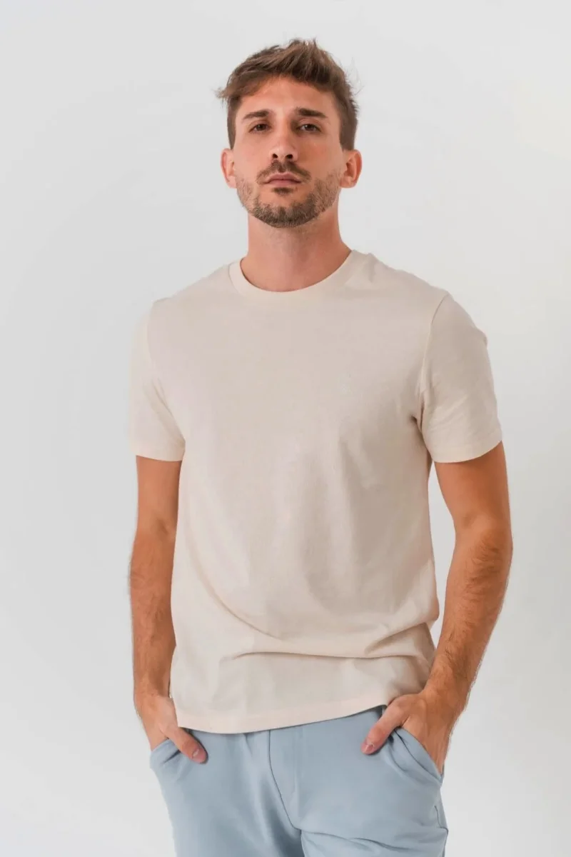 Camiseta algodón orgánico - Natural - Imagen 4