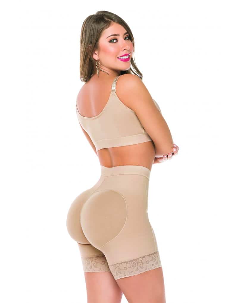 FAJA SALOME REF 0321 SHORT LEVANTACOLA FORRADO EN LYCRA NUEVO MODELO - Imagen 5