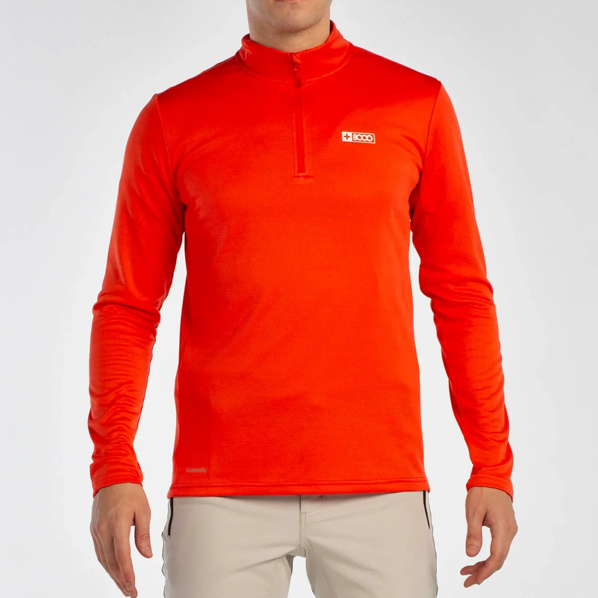 CAMISETA M/L 1/4 ZIP PORTU (3 COLORES)