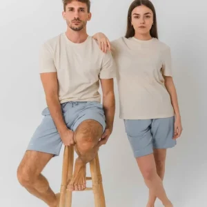 Camiseta algodón orgánico - Natural