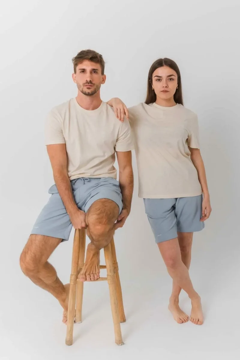 Camiseta algodón orgánico - Natural - Imagen 2