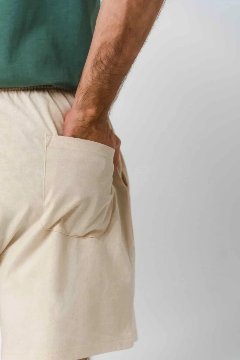 Pantalón corto orgánico - Natural - Imagen 5